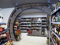 Дизайн алкогольного магазина